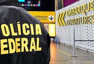 PF flagra passageira tentando embarcar para França com cocaína em SP