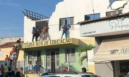 Desabamento Secretaria de Educação Ceará