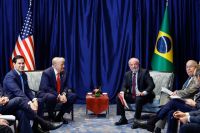 Assista à íntegra do encontro entre Lula e Trump