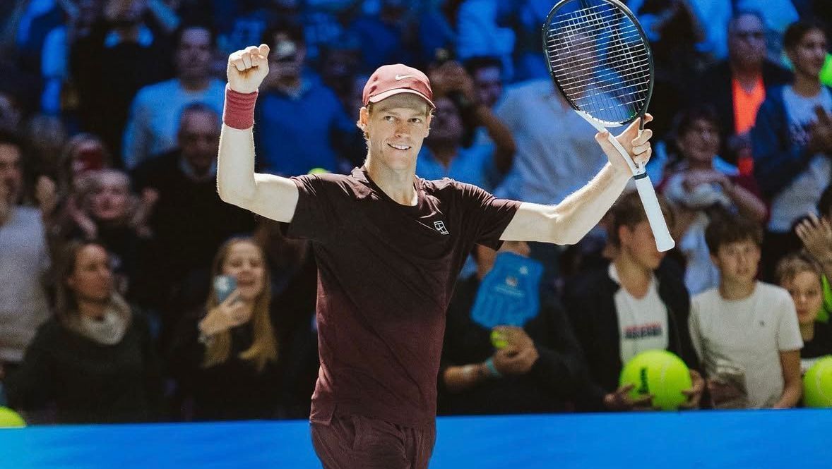Jannik Sinner passou para as oitavas do Masters de Paris