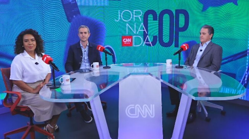 Jornada COP, apresentado por Julliana Lopes e Ricardo Mussa
