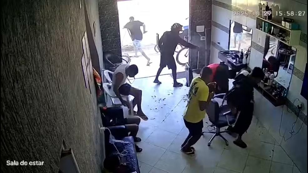 Jovem morto na barbearia na Bahia