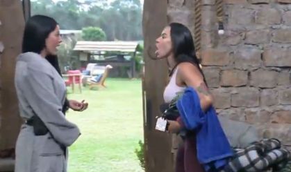 Tamires troca farpas com Rayane em "A Fazenda": "Nunca será Gracyanne"
