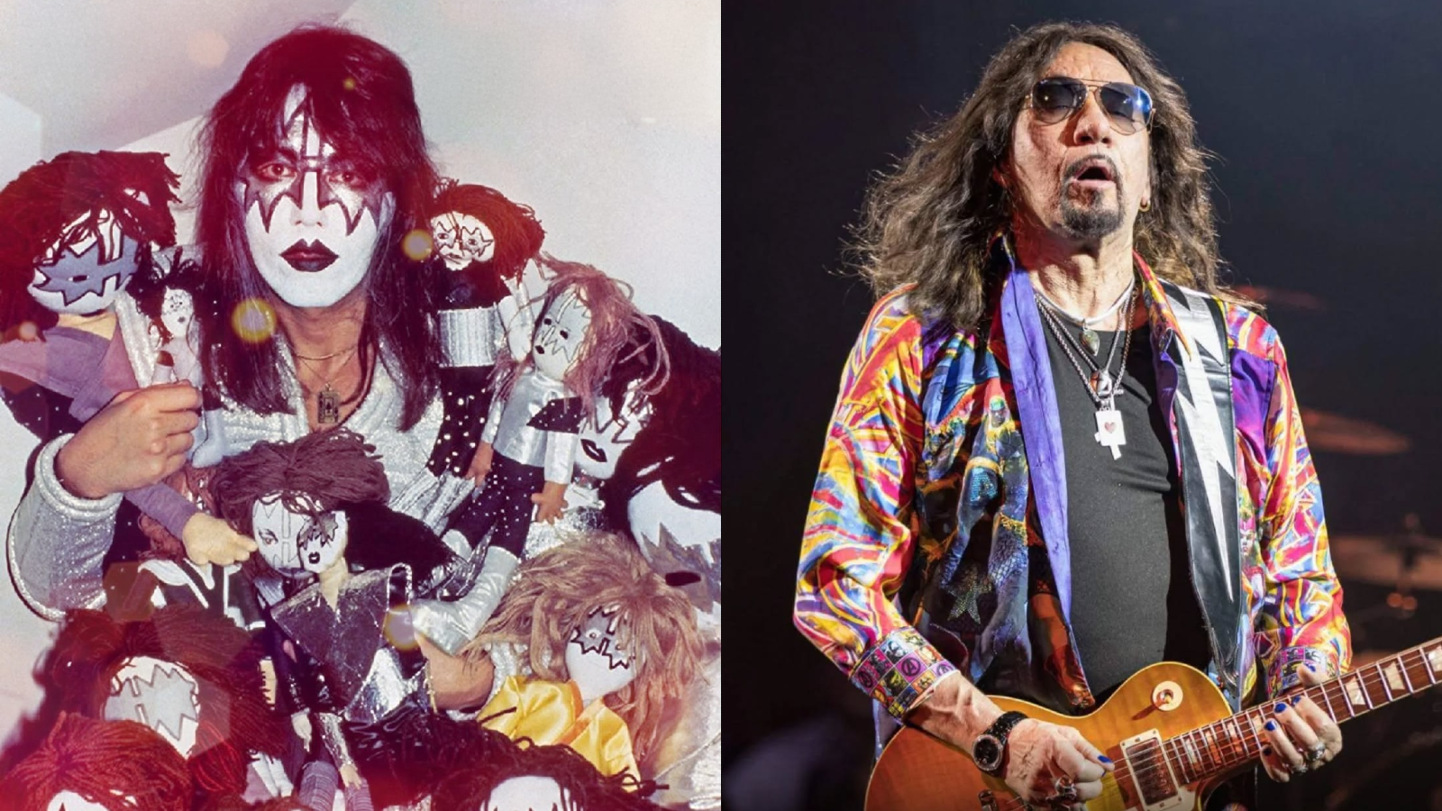 Ace Frehley foi guitarrista do Kiss entre 1973 a 1982