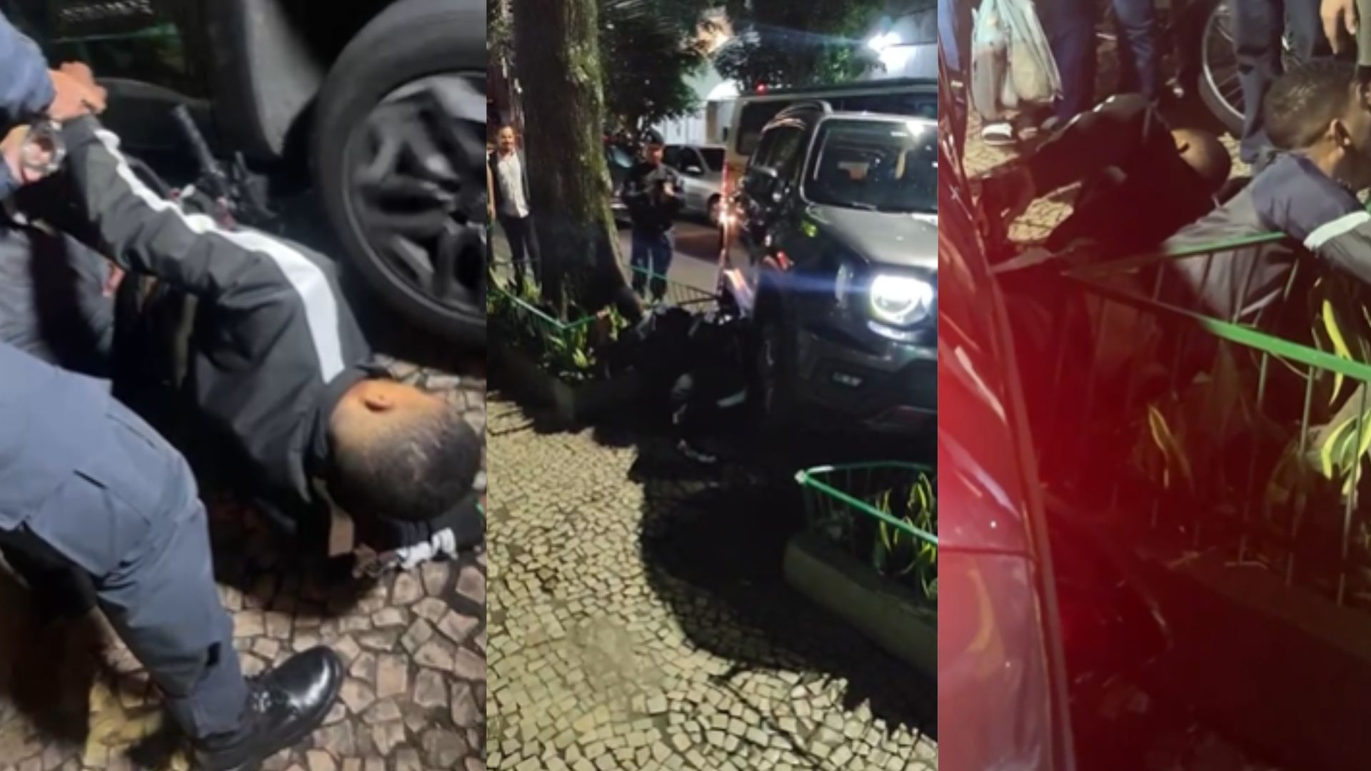 Assaltantes acidente RJ