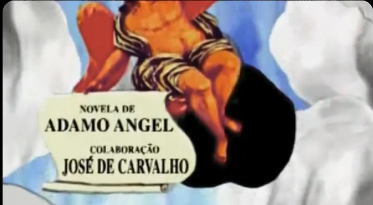 O pseudônimo de Walcyr Carrasco, Adamo Angel, aparecia na abertura da novela "Xica da Silva" • Reprodução/Globoplay