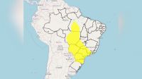Alerta amarelo: veja quais regiões estão sob risco de chuvas intensas