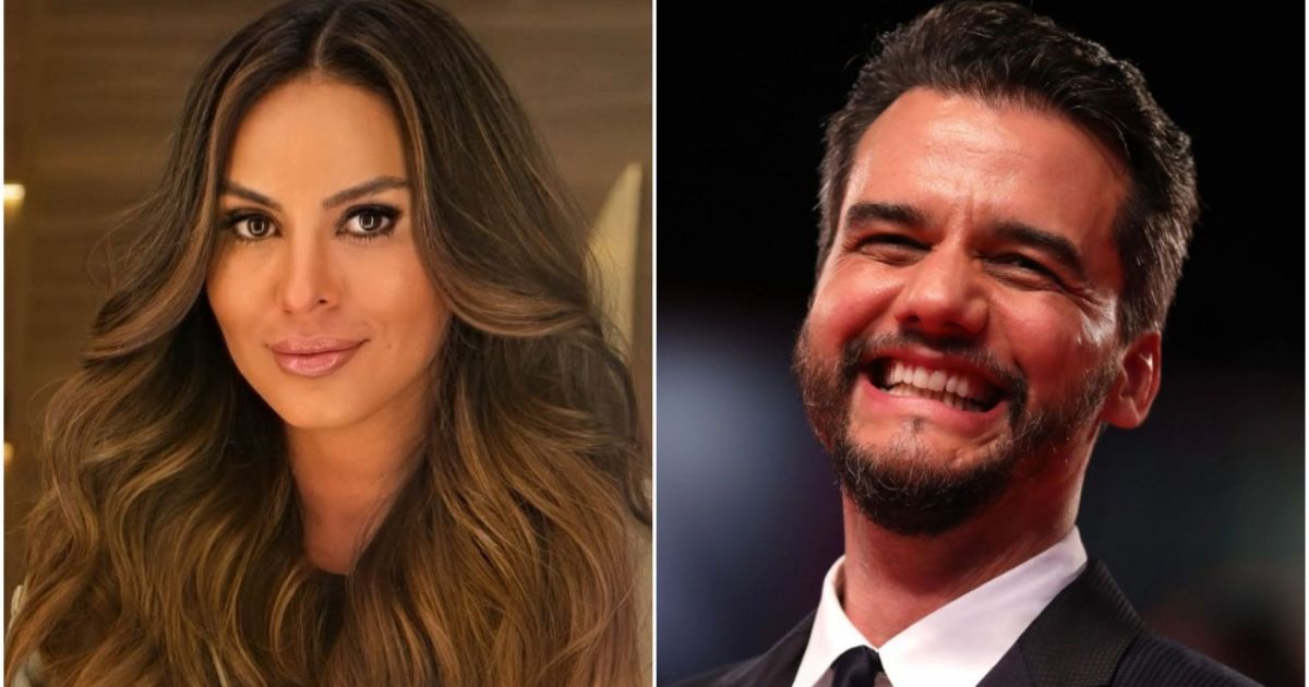Alinne Rosa faz música com nome de Wagner Moura: “Crush do Brasil”