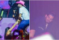 Ana Castela é derrubada no palco durante show com presença de Zé Felipe