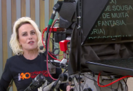 Ana Maria Braga aprende a operar câmera: "Dirigir carro é mais fácil"