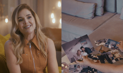 Andréa Mota, viúva de Leandro, explica sua relação com família de Leonardo