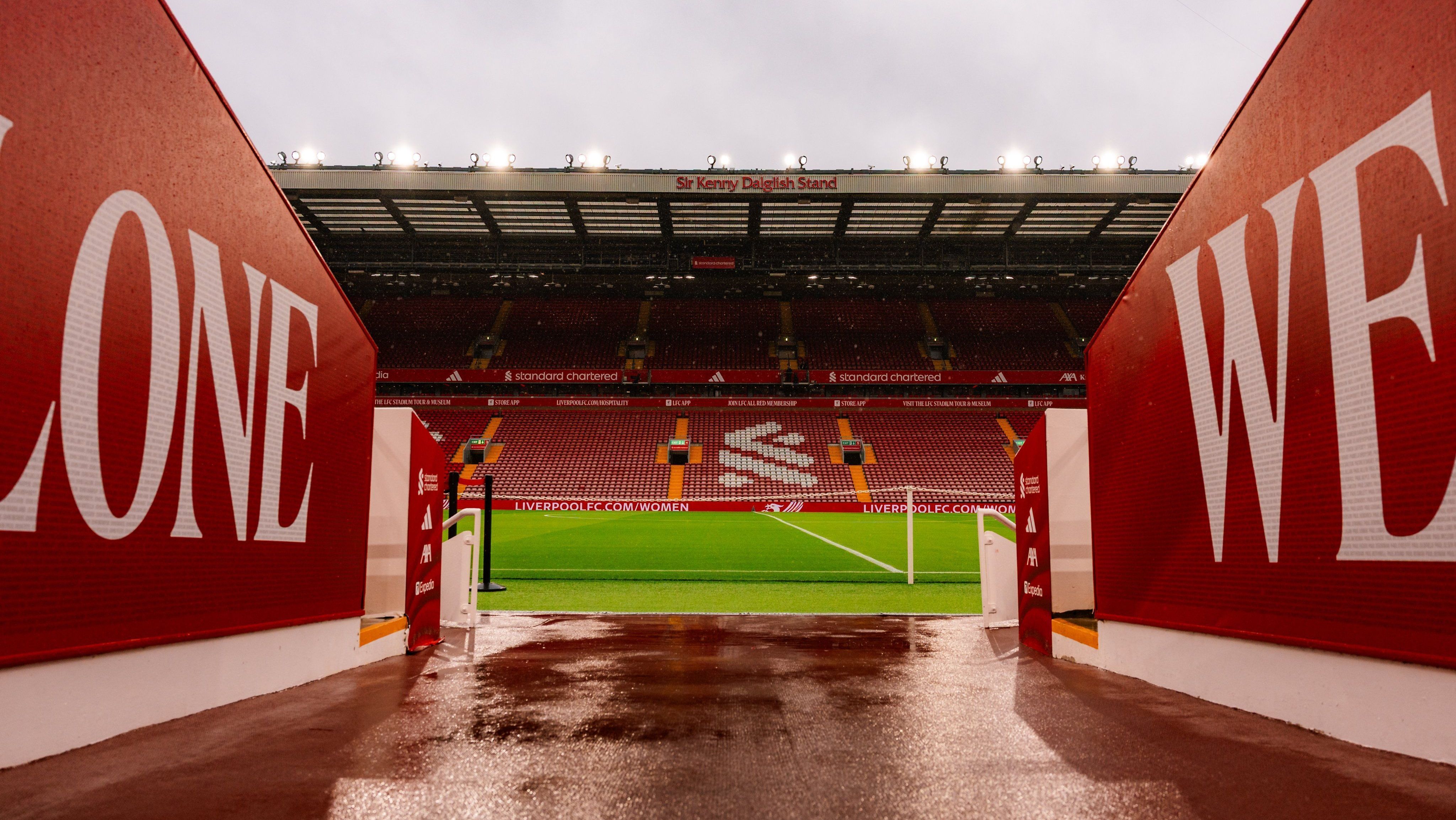 Anfield Road, casa do Liverpool