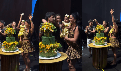 Graciele Lacerda comemora 45 anos com festa luxuosa; veja fotos