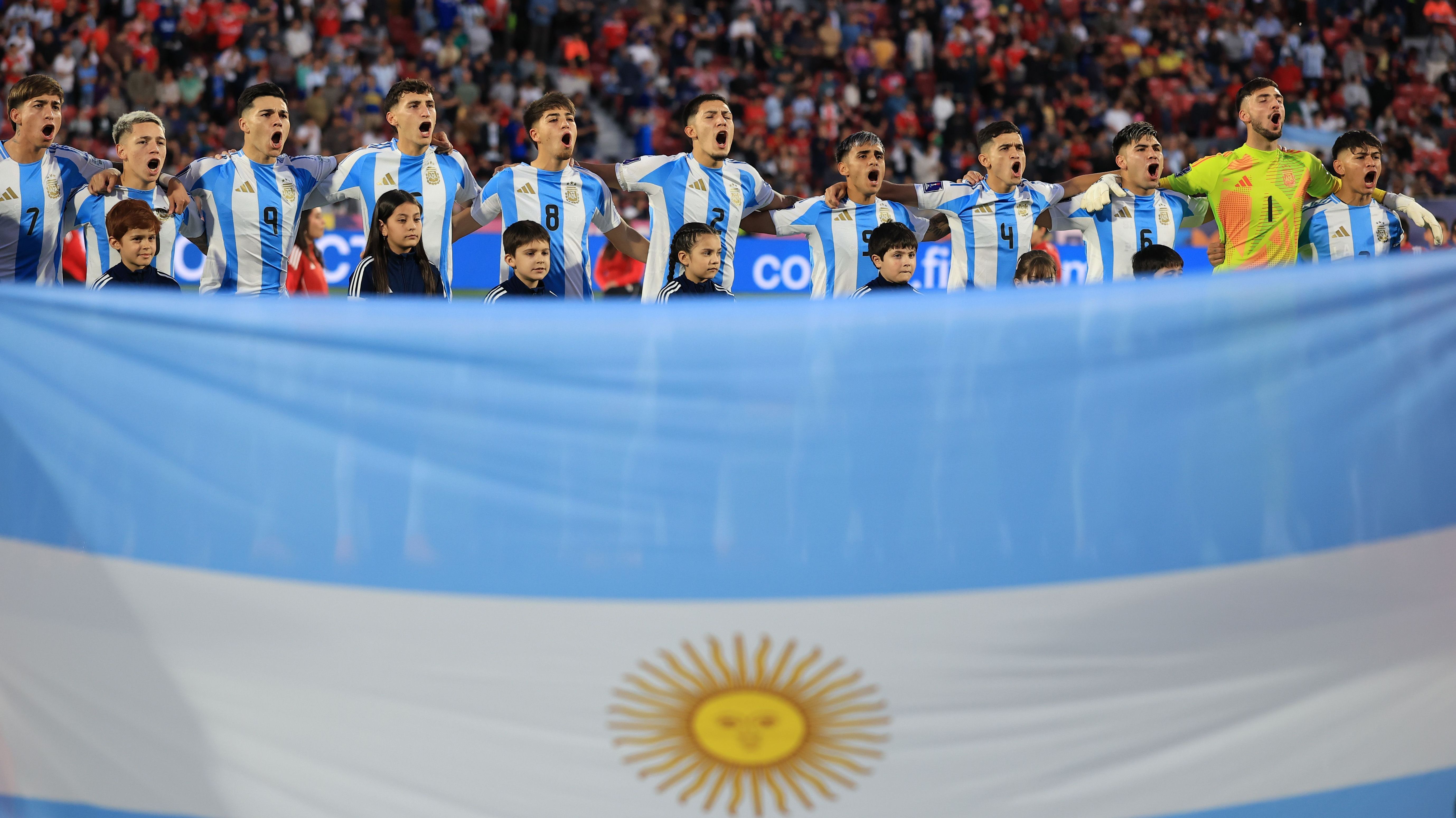 Argentina ficou com o vice no Mundial Sub-20