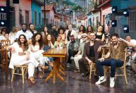 Arlindo Cruz recebe homenagem de família e amigos no "Caldeirão"