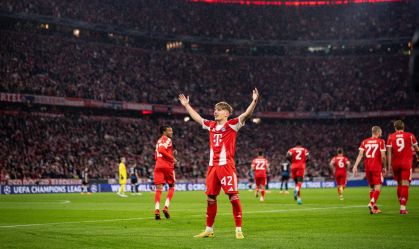 Com gol de estreante, Bayern goleia Brugge e mantém 100% na Champions