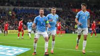 De Bruyne marca dois, e Bélgica vence País de Gales nas Eliminatórias