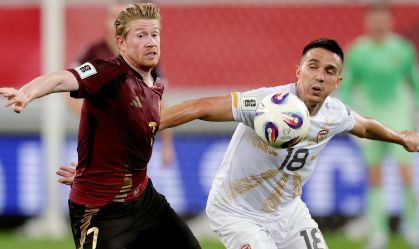 Macedônia do Norte segura empate contra a Bélgica nas Eliminatórias