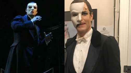Ben Lewis ficou conhecido por seu papel no musical "O Fantasma da Ópera" (2017)