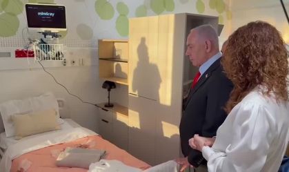 Netanyahu, de Israel, visita hospital se preparando para receber reféns libertados do Hamas