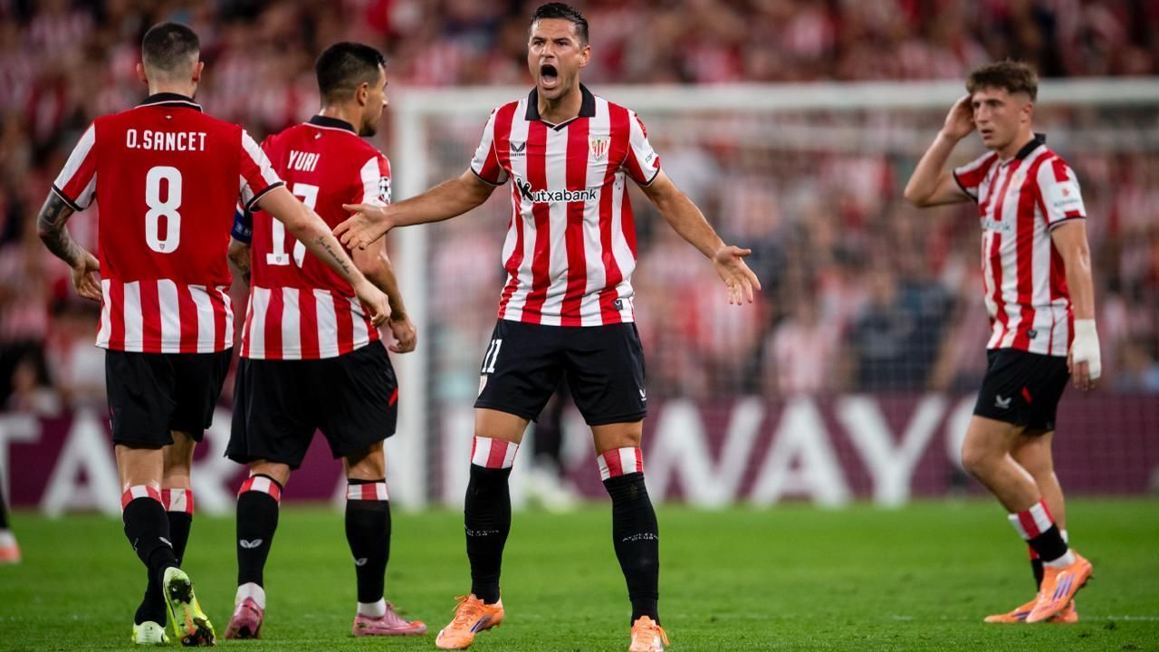 O Athletic Bilbao venceu o Qarabag por 3 a 1, em casa, nesta quarta-feira (22), após sofrer um gol com menos de um minuto de jogo
