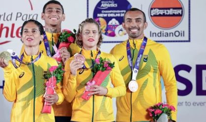 Brasil fecha Mundial de Atletismo Paralímpico no topo do quadro de medalhas