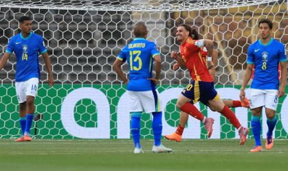 Brasil decepciona, perde para Espanha e cai no Mundial Sub-20 sem vencer