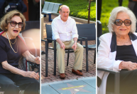 Laura Cardoso e mais se reúnem para inaugurar Calçada da Fama brasileira