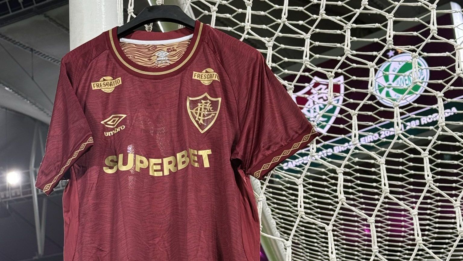 Nova camisa 3 do Fluminense, que vai estrear contra o Juventude no Maracanã