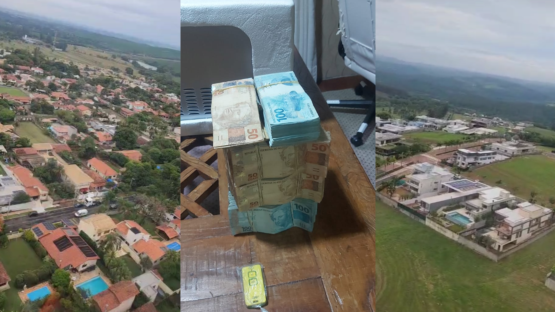 Foi determinado também o sequestro e bloqueio de 12 imóveis de alto padrão e de valores existentes em instituições bancárias
