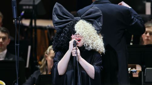 Sia performs em 2024 no “In Concert Against Hate” em Washington, Estados Unidos