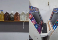 Polícia Civil apreende caça-níqueis e bebidas adulteradas em bar de SP