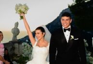 Franciny Ehlke mostra fotos inéditas de casamento luxuoso na Itália; veja