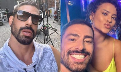 Cauã Reymond posta foto com Bella Campos na reta final de "Vale Tudo"