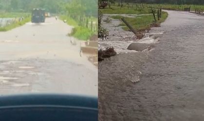Comunidades ficam ilhadas e aulas são suspensas em cidade do RS após chuva