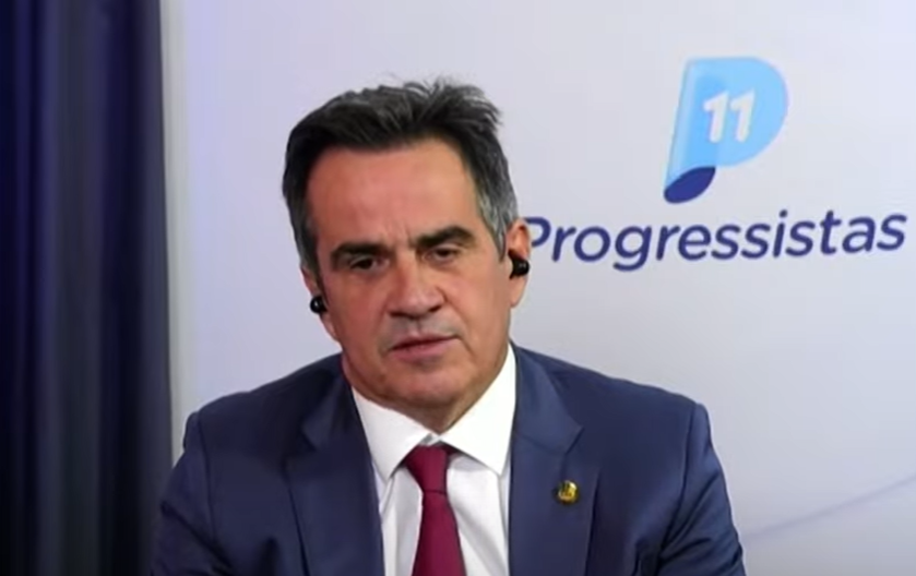 o presidente nacional do PP, senador Ciro Nogueira (PI), durante entrevista ao Bastidores CNN