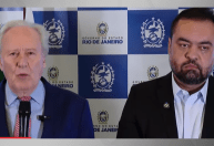 Castro e Lewandowski falam em "mesmo objetivo" e anunciam cooperação no RJ