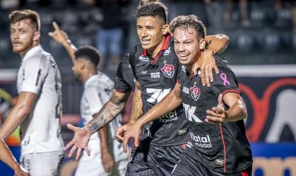 Vitória segura pressão do Ceará e vence pelo Brasileirão