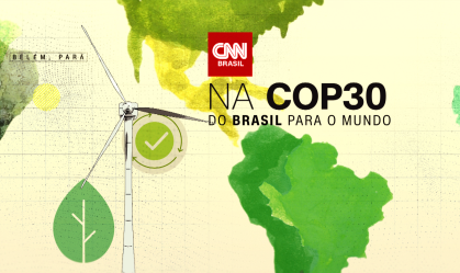 CNN Brasil leva cobertura multiplataforma para a Casa Brasil na COP30
