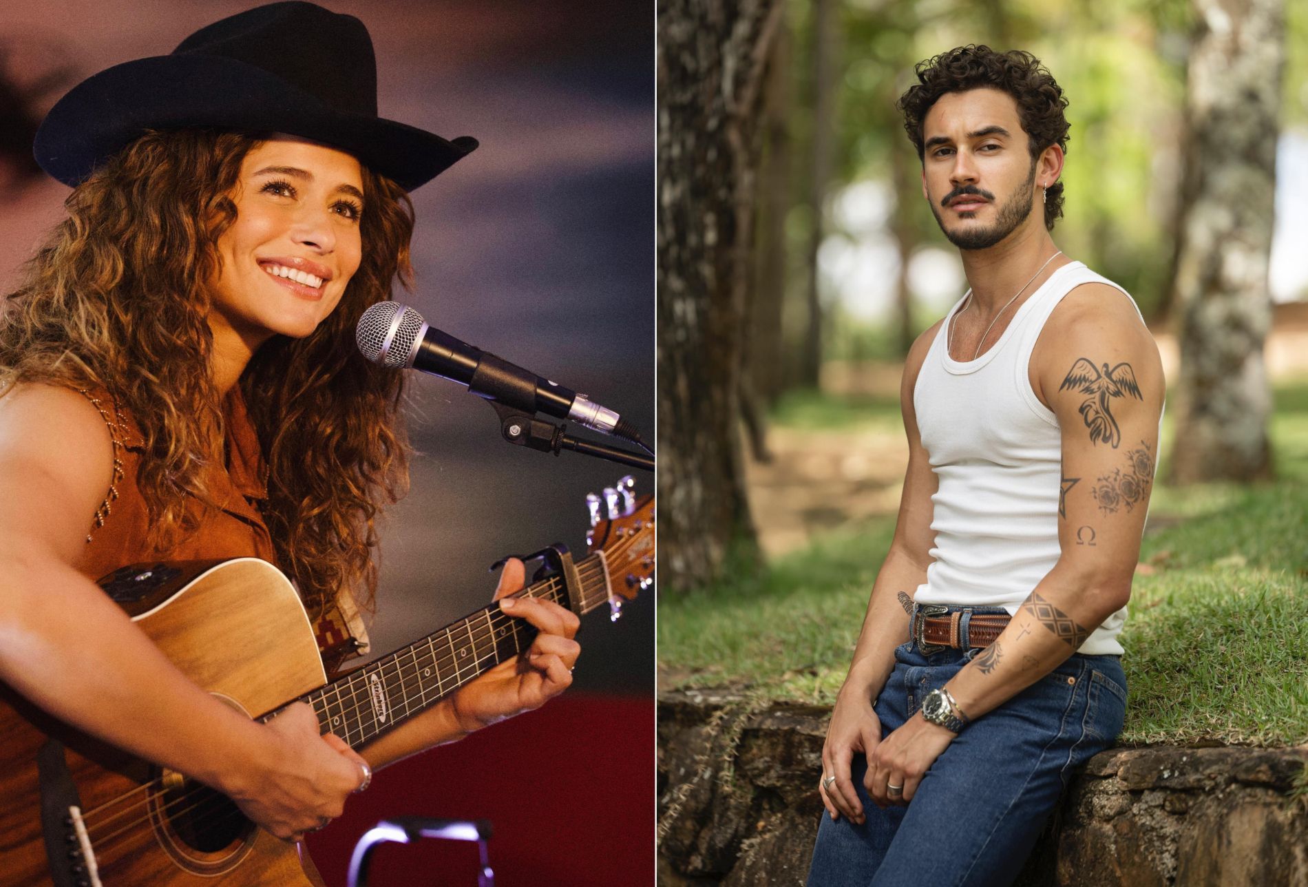 Agrado e João Raul serão o par romântico a novela "Coração Acelerado" • Manoella Mello/Globo