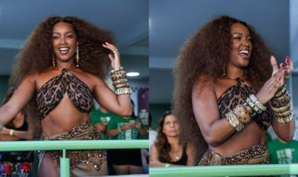 Iza é coroada rainha de bateria da Imperatriz Leopoldinense; veja fotos