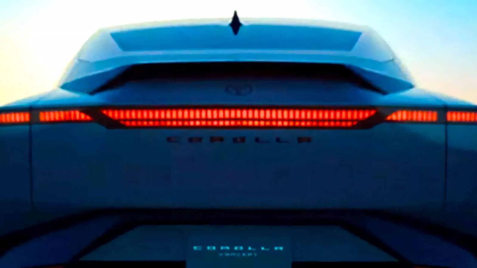 Visual traseiro do novo Toyota Corolla • Divulgação