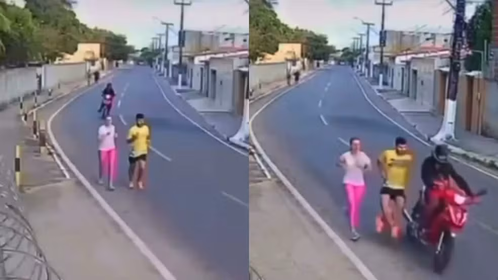 Motociclista atropela homem e foge sem prestar socorro