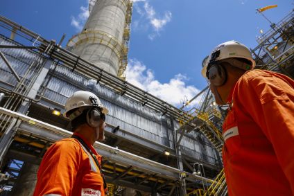 Estrutura da Refinaria Abreu e Lima (RNEST), da Petrobras