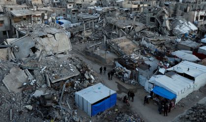Trump diz que cessar-fogo em Gaza está em vigor e evita falar sobre Israel