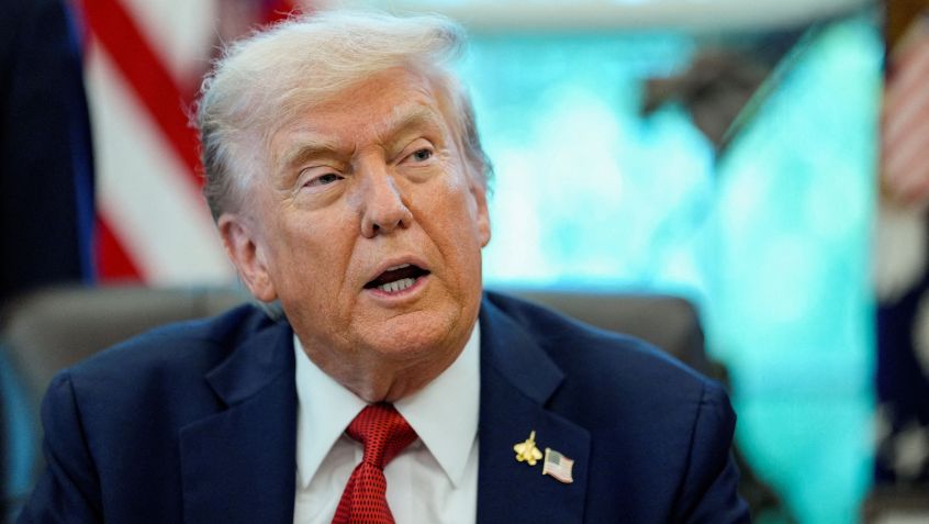 Presidente dos Estados Unidos, Donald Trump • 06/10/2025 REUTERS/Kent Nishimura