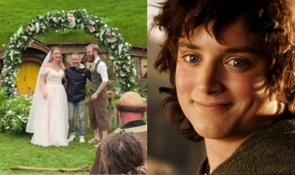 Ator de hobbit de "O Senhor dos Anéis" invade casamento e vídeo viraliza