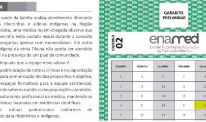 Enamed causa polêmica em questão sobre atendimento a populações ribeirinhas