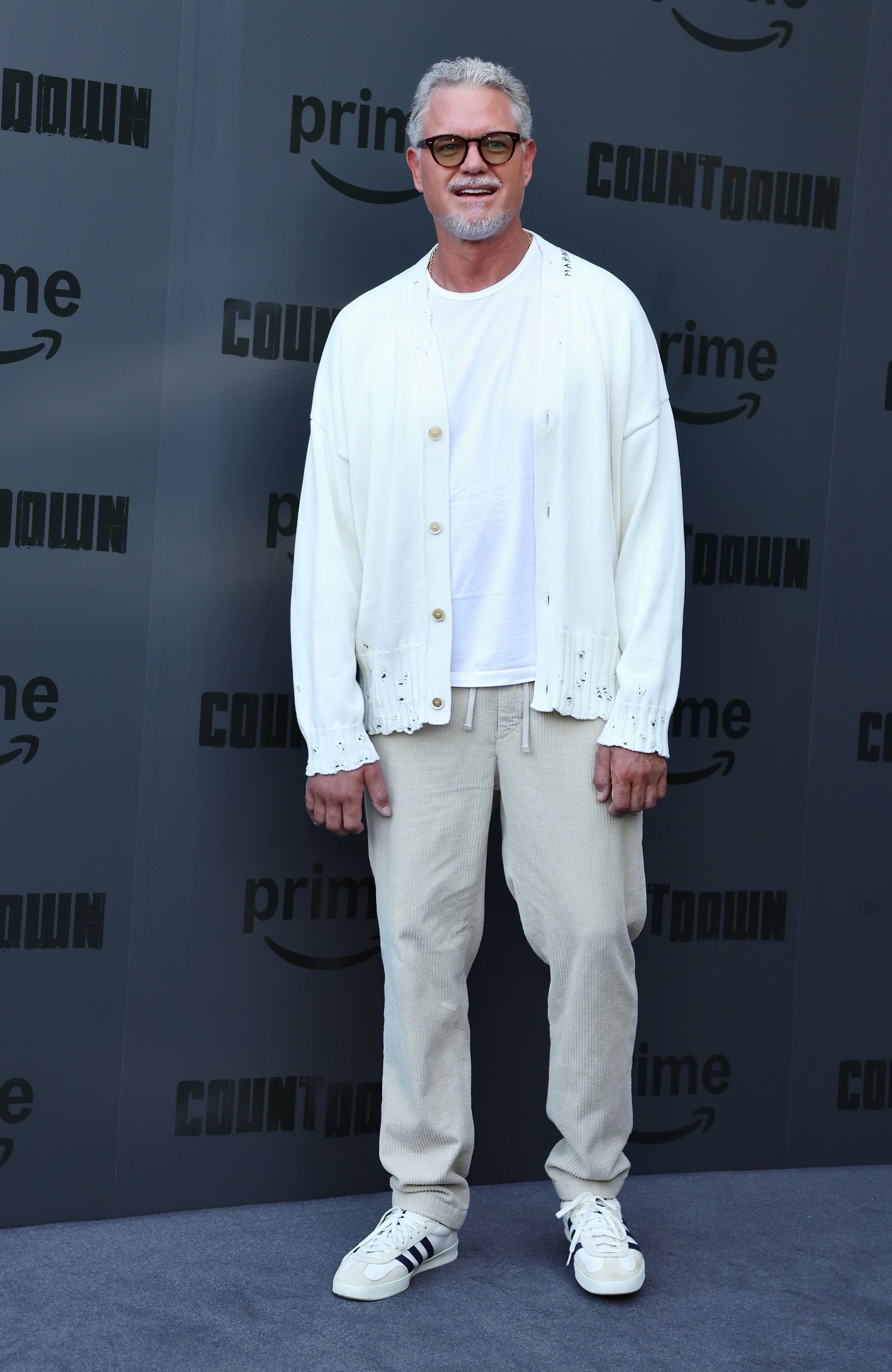 Eric Dane em junho de 2025, durante a premiere de "Countdown" • Robin L Marshall/Getty Images