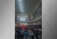 Vídeo: megaoperação causa caos no transporte público do RJ